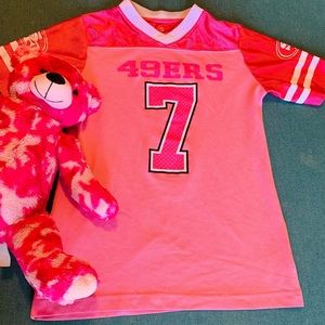 ♦️2 for $15 🏉Pink 49ers jersey